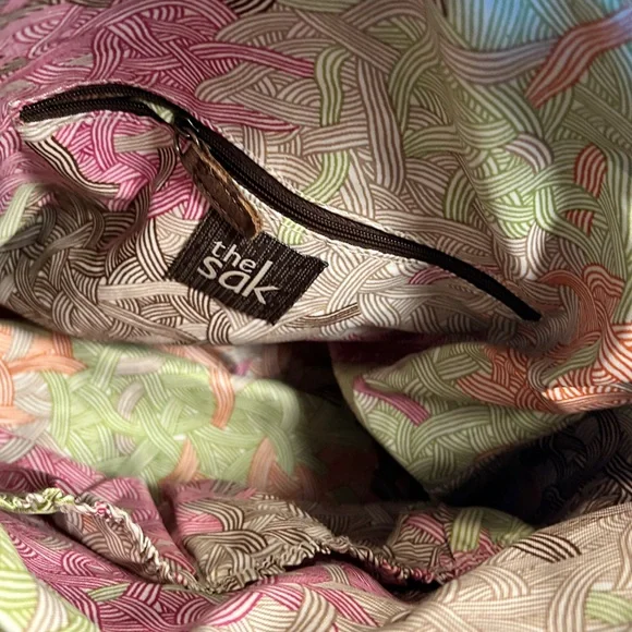 The Sak Brown Leather Shoulder Bag EUC | Classic Everyday Purse - Picture 6 of 10